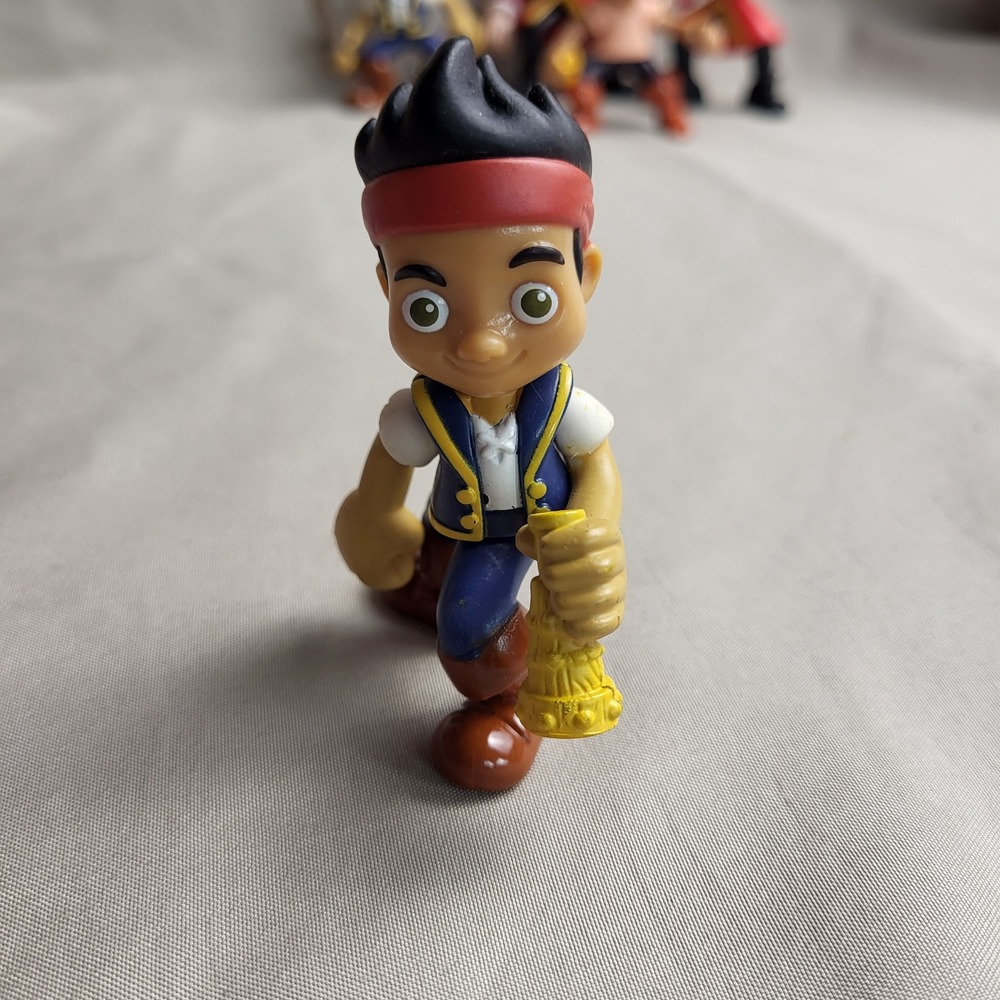 Disney Junior Jake and the Never Land Pirates Figure‎ Lot Captain Hook Izzy 7pc - Picture 4 of 13